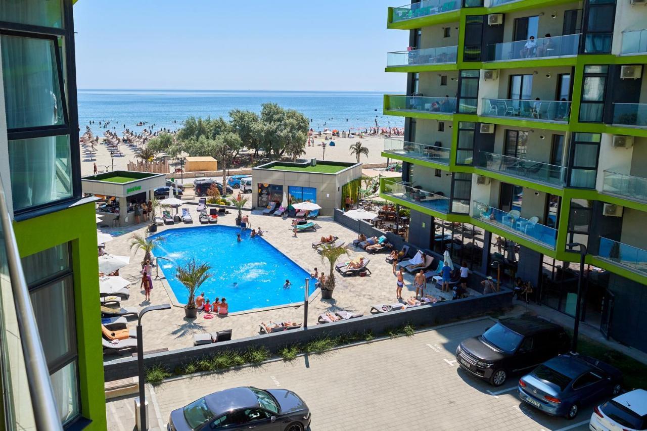Crazy Sea View 1Br Apartment Spa Pools Resort Mamaia Buitenkant foto